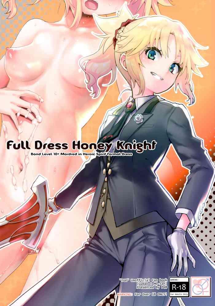 Yaoi hentai (COMIC1☆16) [Peθ (Mozu)] Full Dress Honey Knight -Kizuna10+ no Mor-san to Eirei Seisou- (Fate/Grand Order) [English] [EHCOVE]- Fate grand order hentai Kiss
