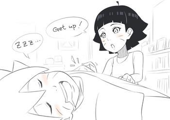 Blowjob How to wake my brother- Boruto hentai Squirting