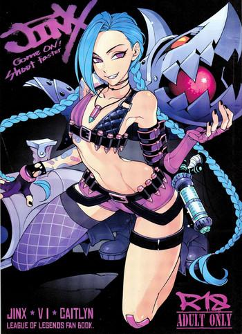 Big breasts JINX Come On! Shoot Faster- League of legends hentai Egg Vibrator