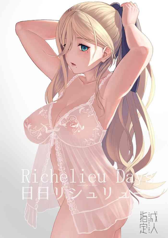 Amazing Nichinichi Richelieu- Kantai collection hentai Shaved