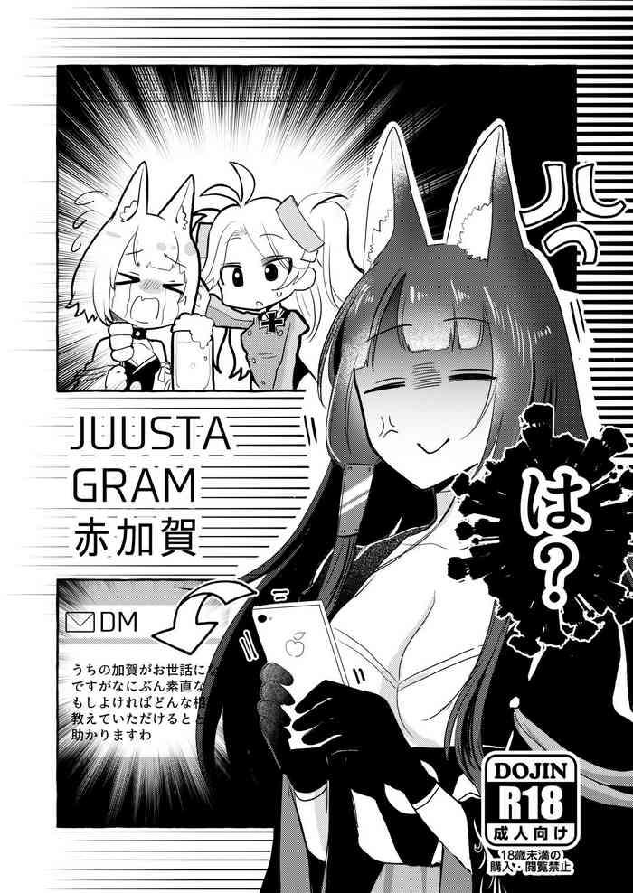 Hot JUUSTAGRAM Akaga- Azur lane hentai Threesome / Foursome