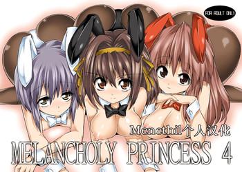 HD Melancholy Princess 4- The melancholy of haruhi suzumiya hentai Cumshot