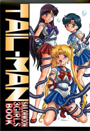 Big breasts Tail-Man Sailormoon 3Girls Book- Sailor moon hentai Office Lady