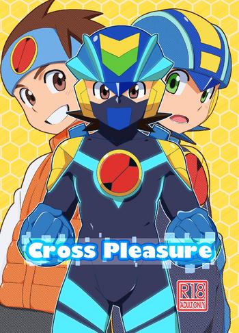 Amazing Cross Pleasure- Megaman battle network hentai Office Lady