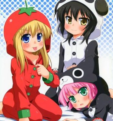 Best Blow Job Panda to Tomato to Kuroneko to – Panda & Tomato & Black Cat- Yuruyuri hentai Adorable