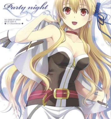 Shecock Party night- The legend of heroes | eiyuu densetsu hentai Stepbrother