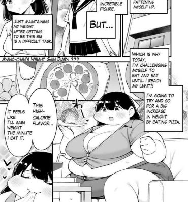 Gay Hardcore Ayano’s Weight Gain Diary: Dream!- Original hentai Spoon